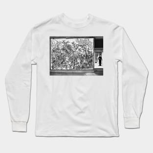 Charlie Chaplin, London Museum of Moving Image Long Sleeve T-Shirt